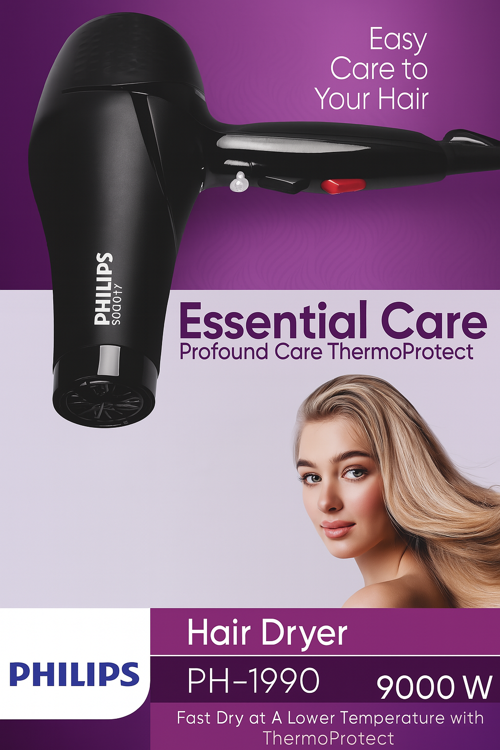 سشوار فیلیپس مدل 1990