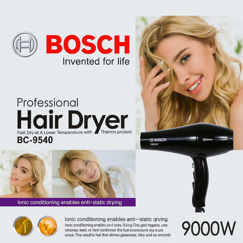 سشوار بوش مدل BC_9540